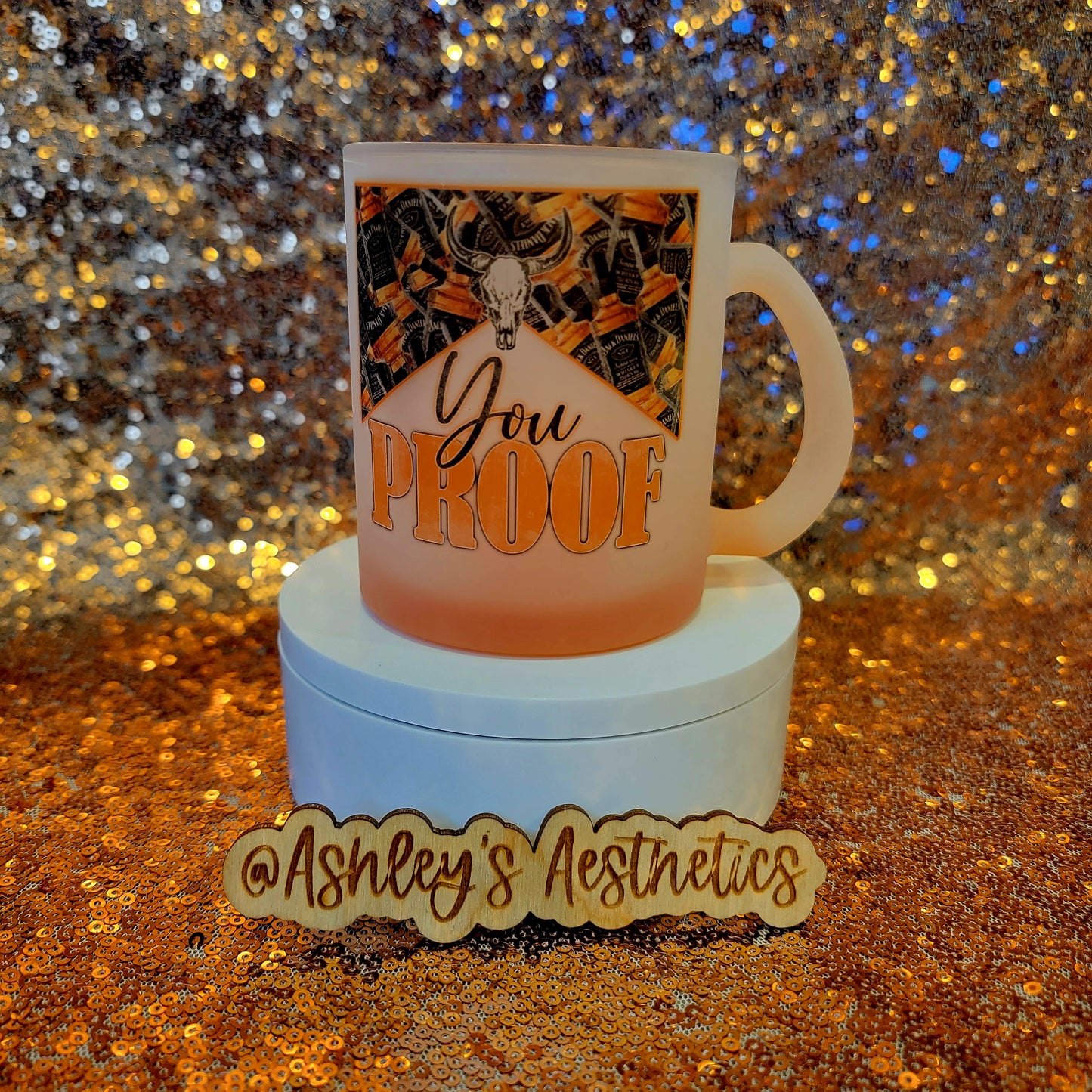 Ombre Orange You Proof 11oz Coffee Mug