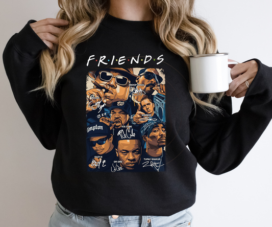 Rap Legend Friends with Matching Options