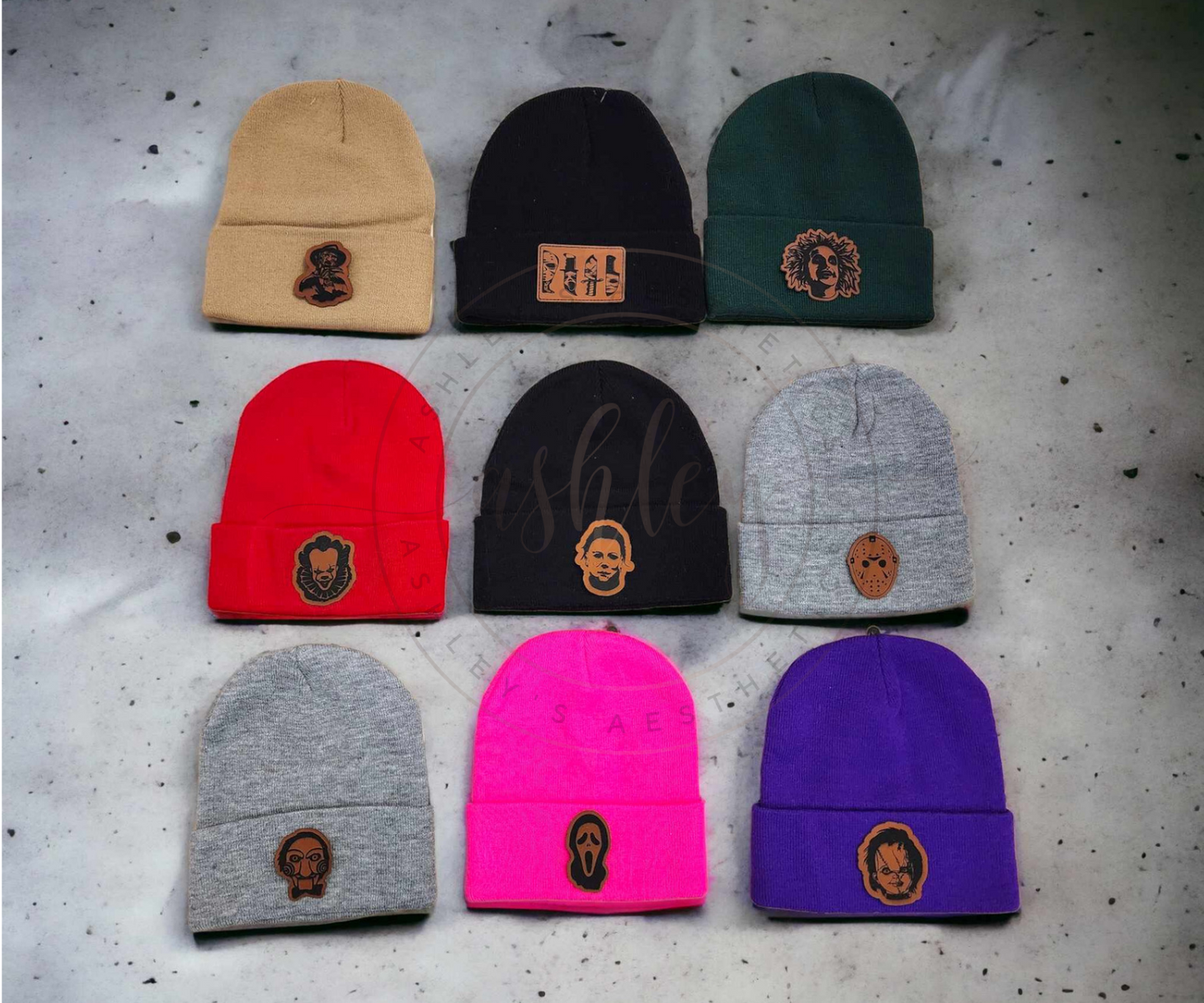 Customizable Youth and Adult Beanies