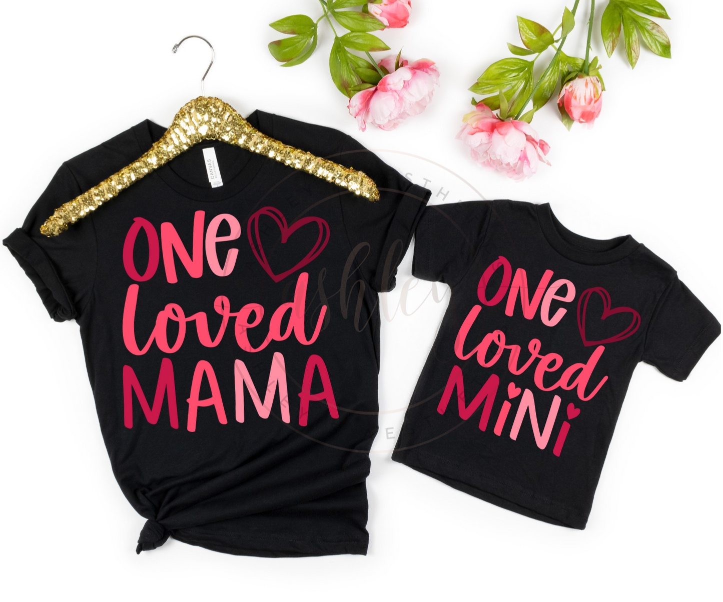 One Loved Mama and Mini Matching Set