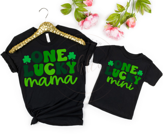 One Lucky Mama One Lucky Mini Matching Set