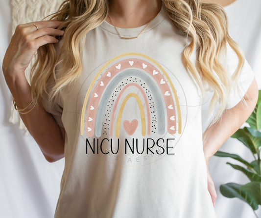 NICU Nurse Rainbow