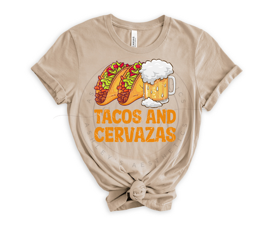 Tacos and Cervazas