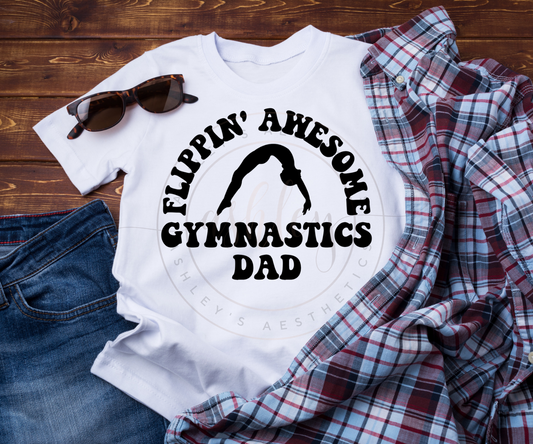 Flippin' Awesome Gymnastics Dad