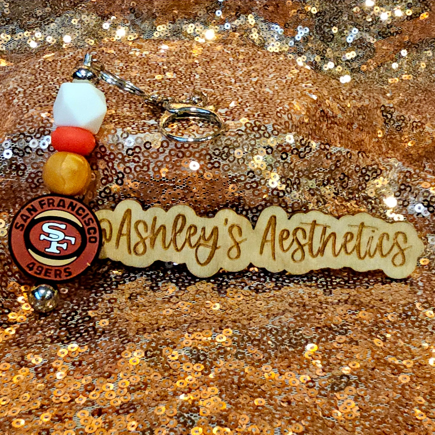 Niners Keychain