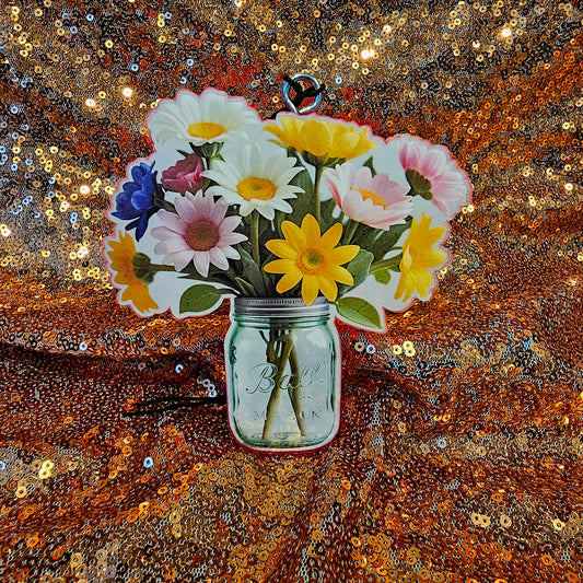 Mason Jar Bouquet Version 2 Freshie