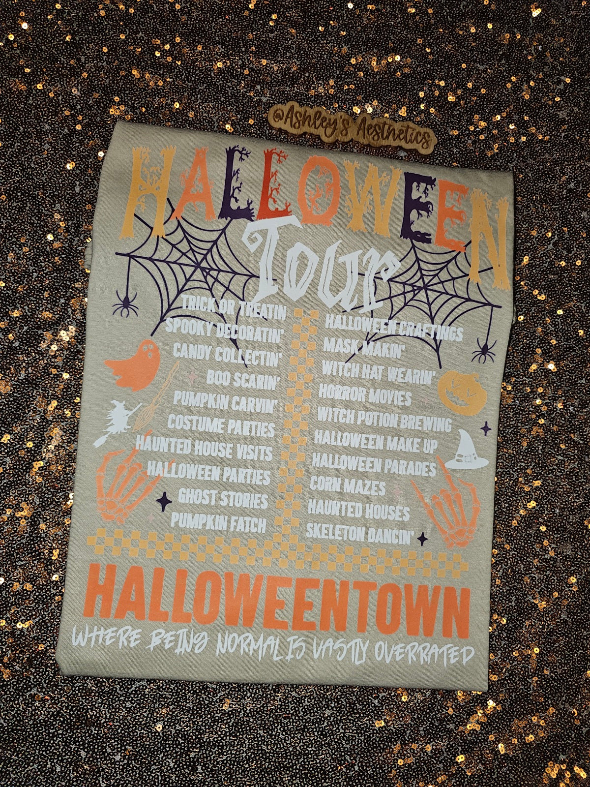 Halloween Tour Front and Back