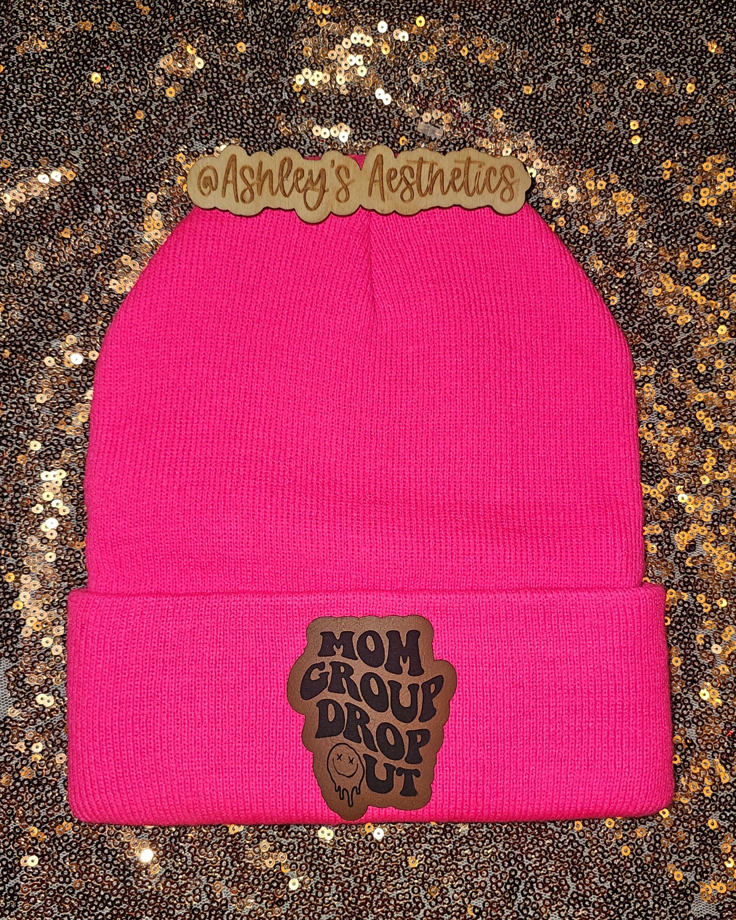 Mom Group Drop Out Beanie