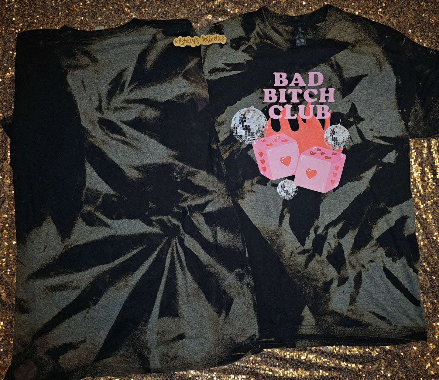 Bad Bitch Club Bleached Tee