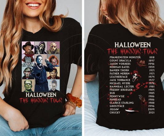 The Horror Tour Front and Back