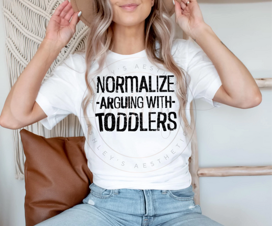 Normalize Arguing with Toddlers