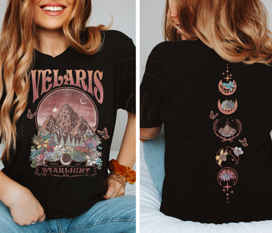 Velaris City of Starlight with Back Spine Design