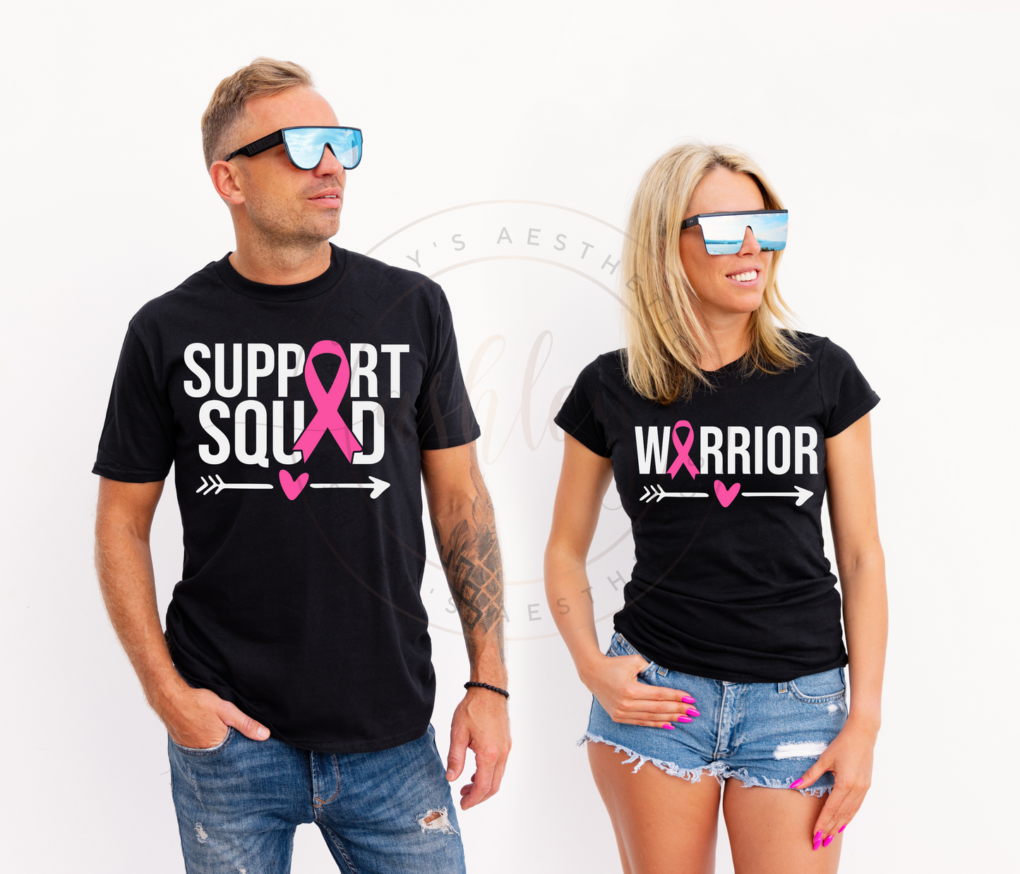 Warrior / Warrior Squad Breast Cancer Ribbon