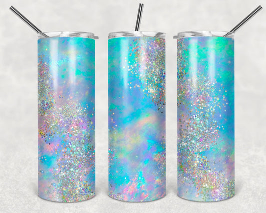 Opal Glitter Like Tumbler