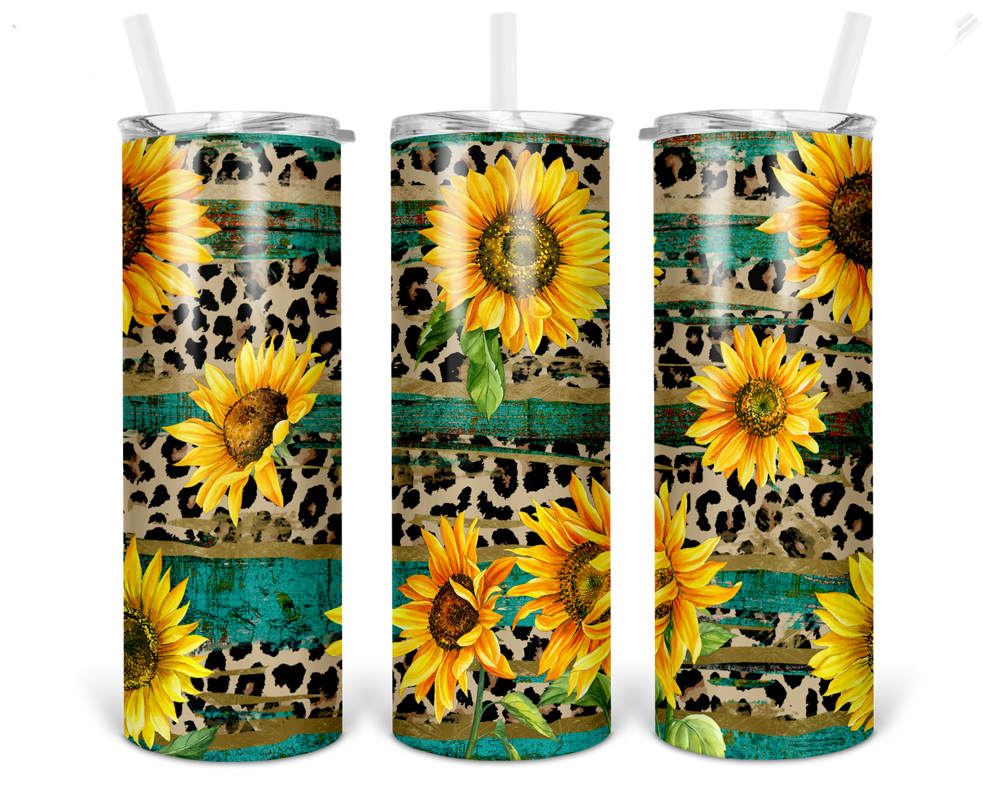 Rustic Sunflower Tumbler