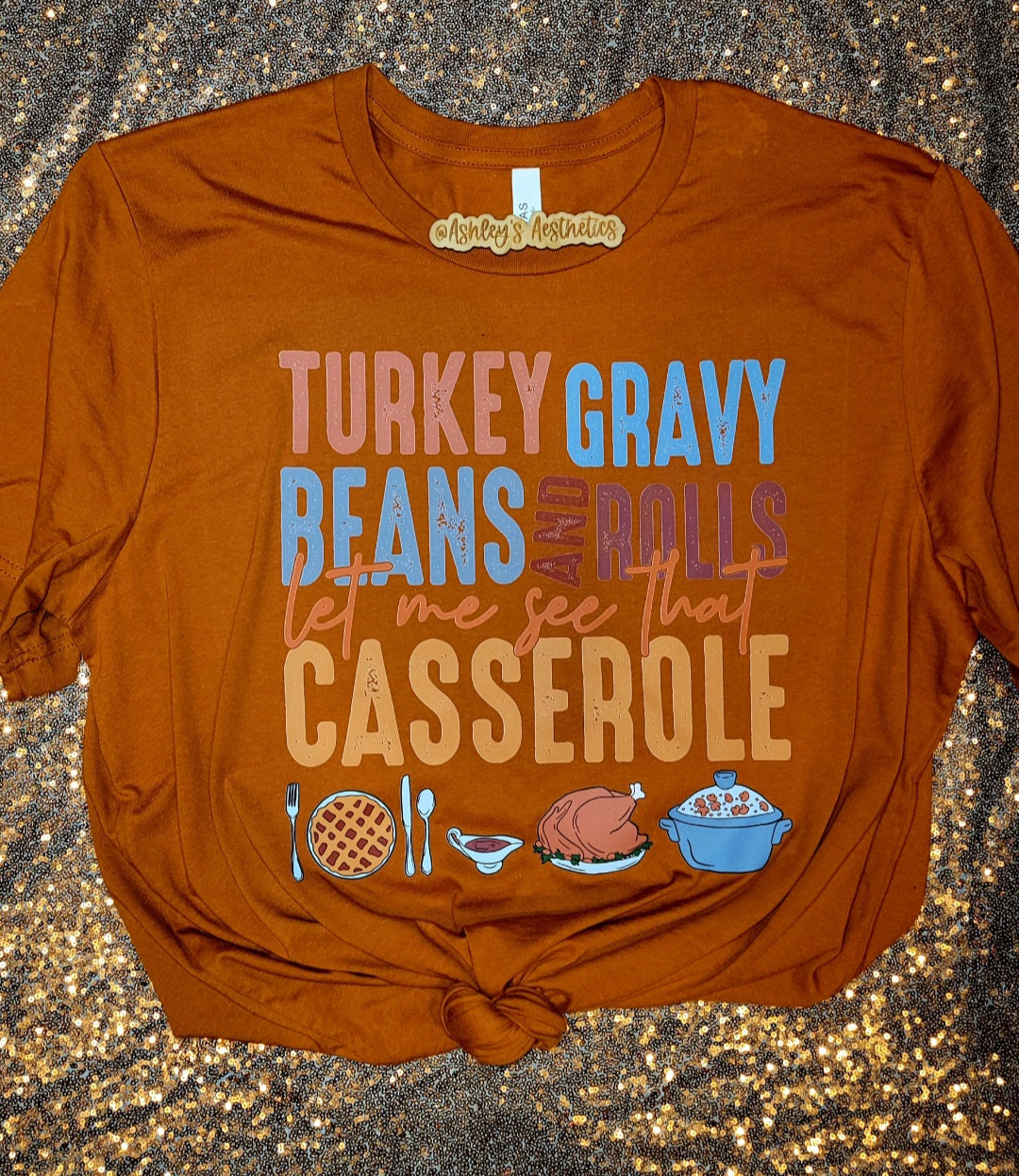 Turkey Gravy Beans and Rolls Let Me See the Casserole