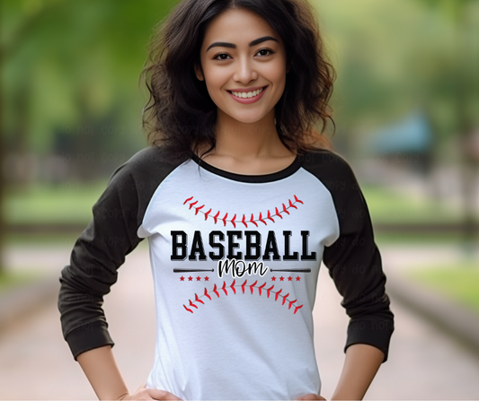 Baseball Mom Ball Seams