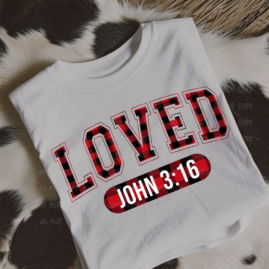 Loved John 3:16