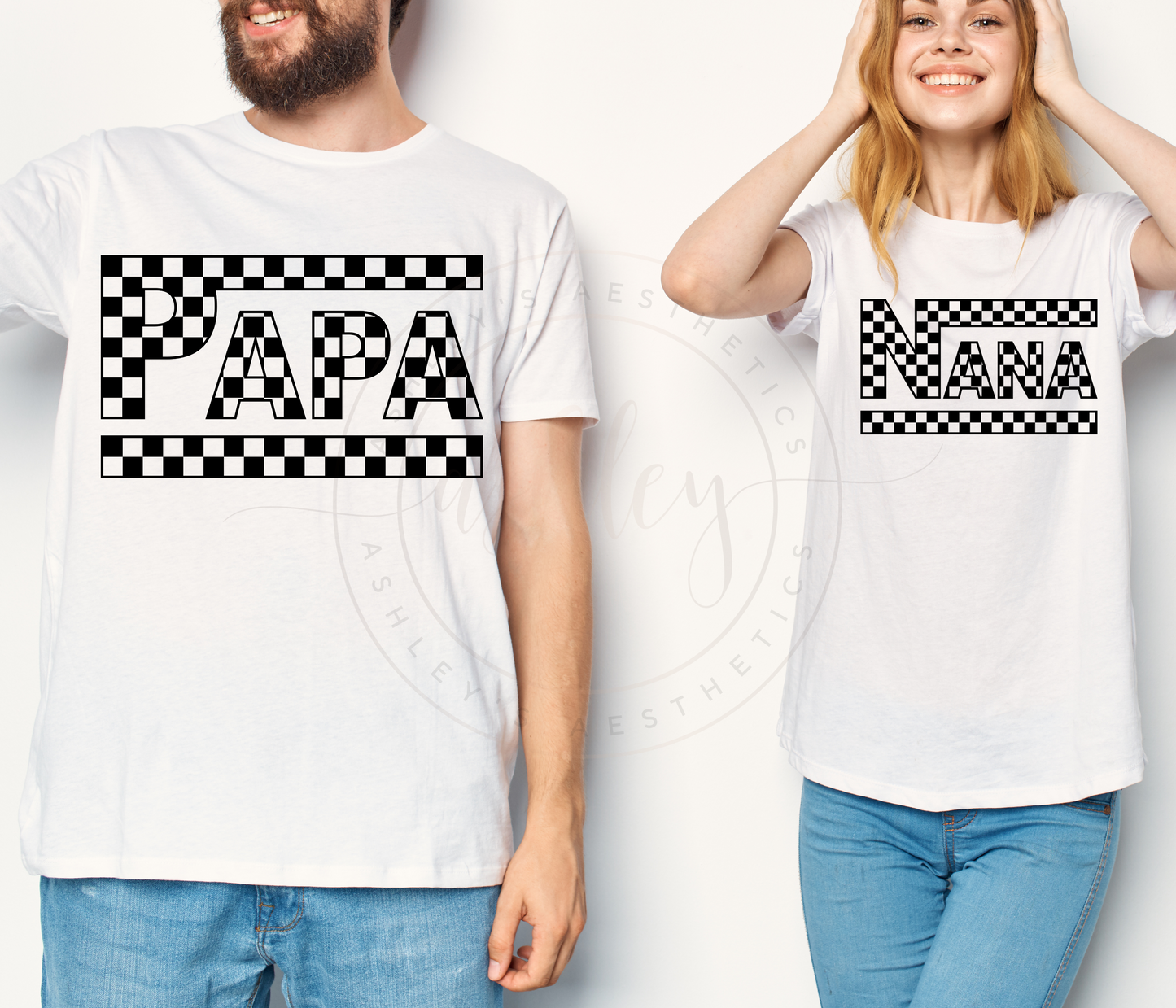 Checkered Family Matching Tees