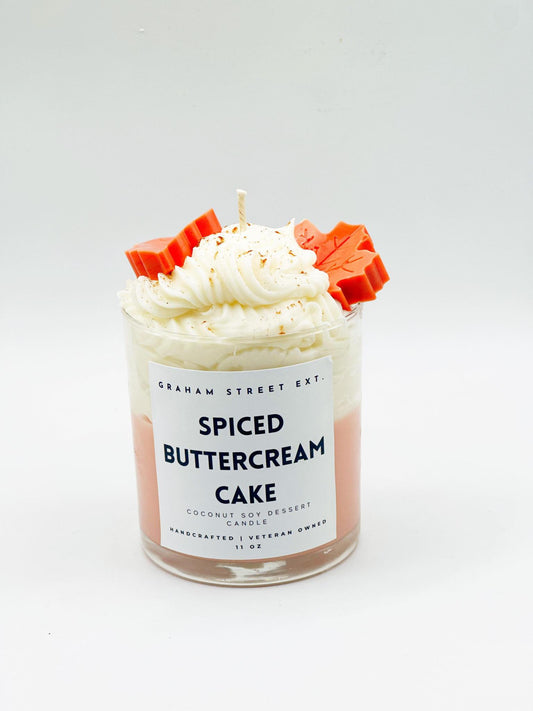 Spiced Buttercream Cake 11oz Desert Candle