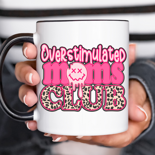 Overstimulated Mom's Club UV Decal