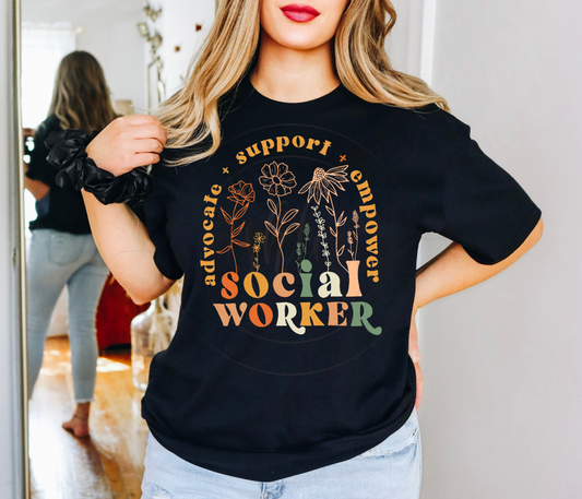 Advocate Support Empower Social Worker