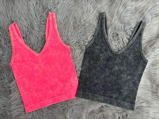 Tank Top V-Line Bralette