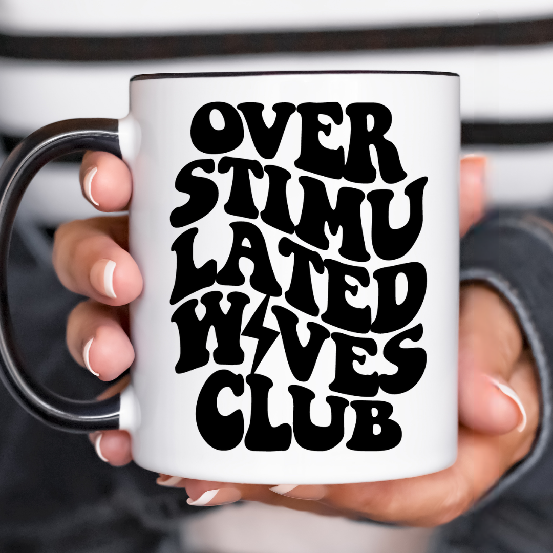 Overstimulated Wives Club UV Decal