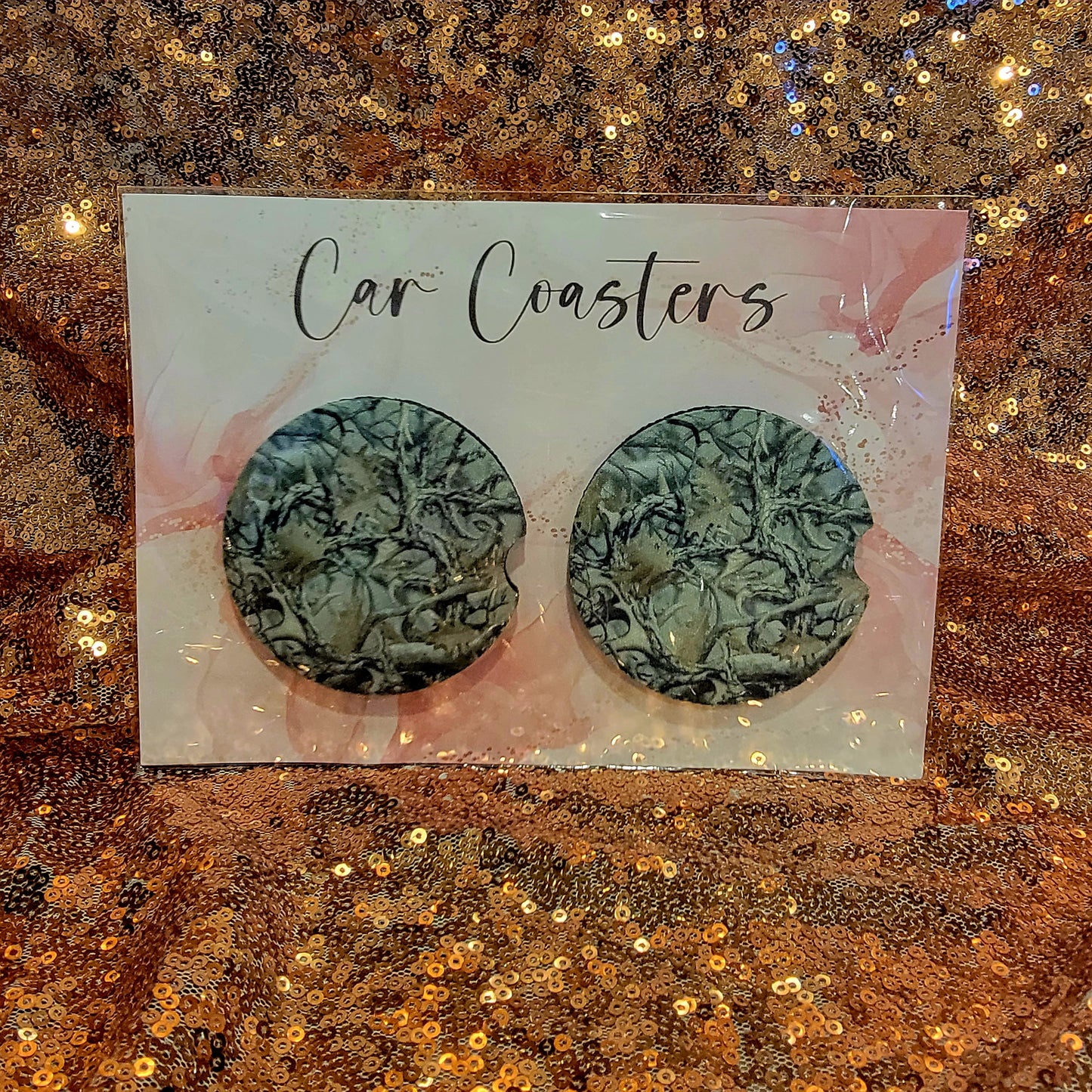 Hunting Camouflage Car Coasters