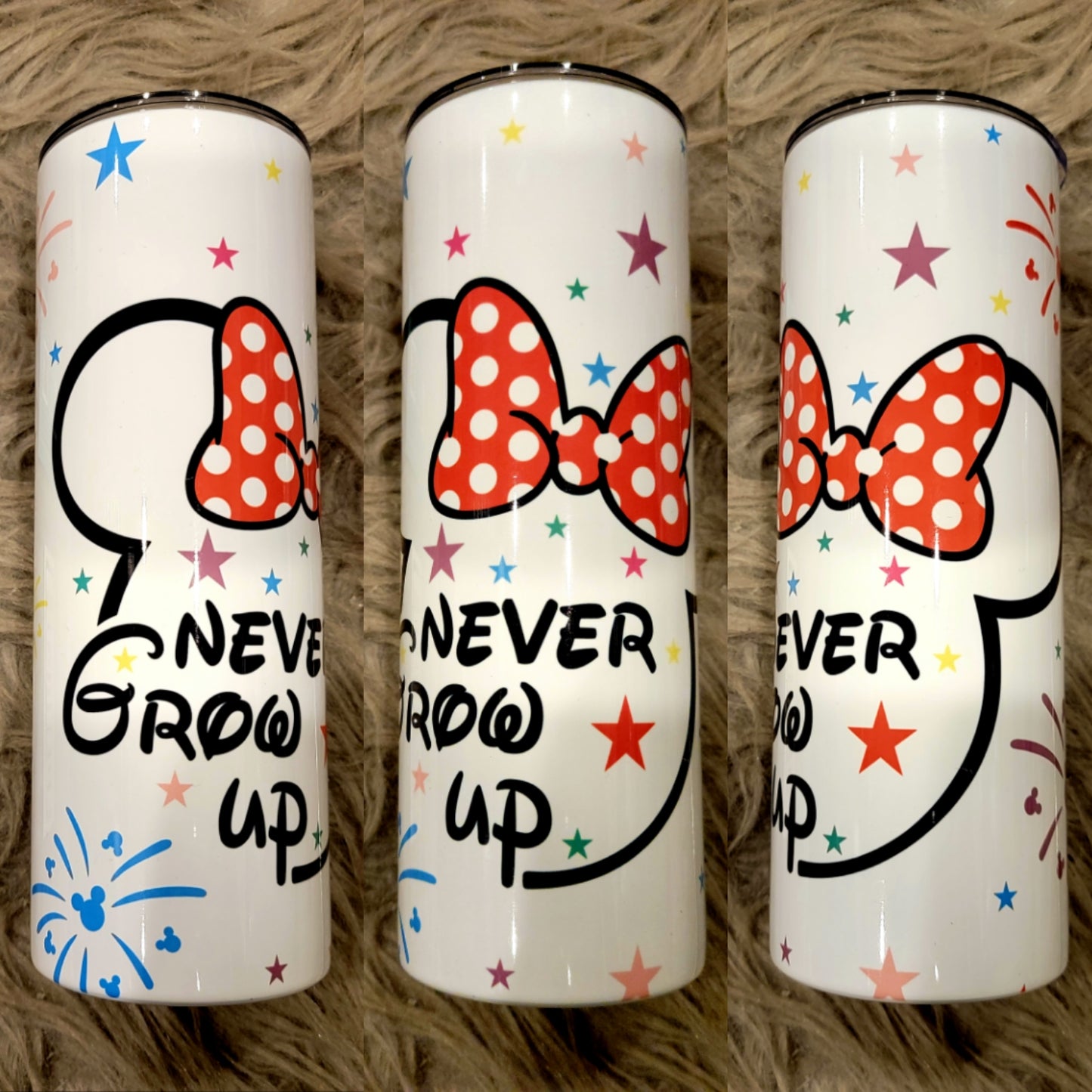 Never Grow Up Tumbler