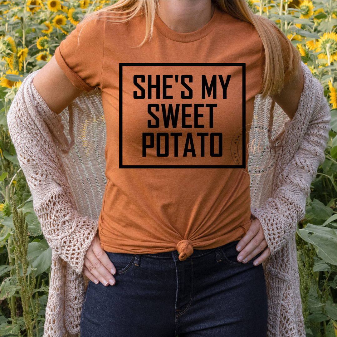 She's My Sweet Potato / I Yam Matching Set